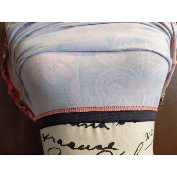 Prana Multicolored Floral Racerback Shelf Bra Dress Size XS Soft Colorful floral - Picture 7 of 7